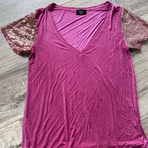 Vici sequin top, size small